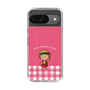 スリムプロテクションケース［ ちびまる子ちゃん - ピンクチェック ］