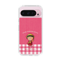 スリムプロテクションケース［ ちびまる子ちゃん - ピンクチェック ］