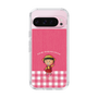 スリムプロテクションケース［ ちびまる子ちゃん - ピンクチェック ］