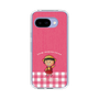 スリムプロテクションケース［ ちびまる子ちゃん - ピンクチェック ］