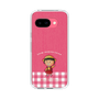 スリムプロテクションケース［ ちびまる子ちゃん - ピンクチェック ］