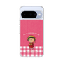 スリムプロテクションケース［ ちびまる子ちゃん - ピンクチェック ］