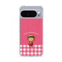 スリムプロテクションケース［ ちびまる子ちゃん - ピンクチェック ］