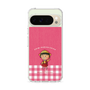 スリムプロテクションケース［ ちびまる子ちゃん - ピンクチェック ］