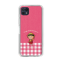 スリムプロテクションケース［ ちびまる子ちゃん - ピンクチェック ］