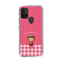 スリムプロテクションケース［ ちびまる子ちゃん - ピンクチェック ］