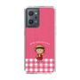 スリムプロテクションケース［ ちびまる子ちゃん - ピンクチェック ］