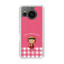 スリムプロテクションケース［ ちびまる子ちゃん - ピンクチェック ］