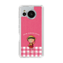 スリムプロテクションケース［ ちびまる子ちゃん - ピンクチェック ］