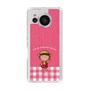 スリムプロテクションケース［ ちびまる子ちゃん - ピンクチェック ］