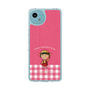 スリムプロテクションケース［ ちびまる子ちゃん - ピンクチェック ］