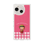 スリムプロテクションケース［ ちびまる子ちゃん - ピンクチェック ］