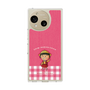 スリムプロテクションケース［ ちびまる子ちゃん - ピンクチェック ］