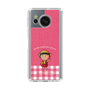 スリムプロテクションケース［ ちびまる子ちゃん - ピンクチェック ］