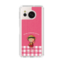 スリムプロテクションケース［ ちびまる子ちゃん - ピンクチェック ］