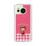 スリムプロテクションケース［ ちびまる子ちゃん - ピンクチェック ］