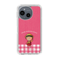 スリムプロテクションケース［ ちびまる子ちゃん - ピンクチェック ］