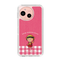 スリムプロテクションケース［ ちびまる子ちゃん - ピンクチェック ］