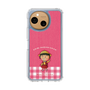 スリムプロテクションケース［ ちびまる子ちゃん - ピンクチェック ］