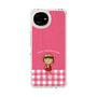 スリムプロテクションケース［ ちびまる子ちゃん - ピンクチェック ］