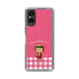 スリムプロテクションケース［ ちびまる子ちゃん - ピンクチェック ］