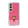 スリムプロテクションケース［ ちびまる子ちゃん - ピンクチェック ］