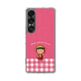 スリムプロテクションケース［ ちびまる子ちゃん - ピンクチェック ］