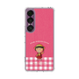 スリムプロテクションケース［ ちびまる子ちゃん - ピンクチェック ］