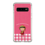 スリムプロテクションケース［ ちびまる子ちゃん - ピンクチェック ］