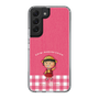スリムプロテクションケース［ ちびまる子ちゃん - ピンクチェック ］