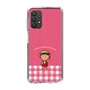 スリムプロテクションケース［ ちびまる子ちゃん - ピンクチェック ］