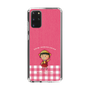 スリムプロテクションケース［ ちびまる子ちゃん - ピンクチェック ］