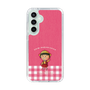 スリムプロテクションケース［ ちびまる子ちゃん - ピンクチェック ］