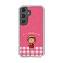 スリムプロテクションケース［ ちびまる子ちゃん - ピンクチェック ］