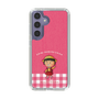 スリムプロテクションケース［ ちびまる子ちゃん - ピンクチェック ］