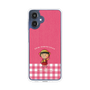 スリムプロテクションケース［ ちびまる子ちゃん - ピンクチェック ］