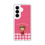 スリムプロテクションケース［ ちびまる子ちゃん - ピンクチェック ］