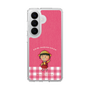 スリムプロテクションケース［ ちびまる子ちゃん - ピンクチェック ］