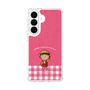 スリムプロテクションケース［ ちびまる子ちゃん - ピンクチェック ］