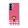 スリムプロテクションケース［ ちびまる子ちゃん - ピンクチェック ］