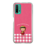 スリムプロテクションケース［ ちびまる子ちゃん - ピンクチェック ］