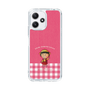 スリムプロテクションケース［ ちびまる子ちゃん - ピンクチェック ］