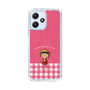 スリムプロテクションケース［ ちびまる子ちゃん - ピンクチェック ］