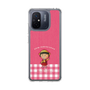 スリムプロテクションケース［ ちびまる子ちゃん - ピンクチェック ］