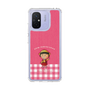 スリムプロテクションケース［ ちびまる子ちゃん - ピンクチェック ］