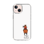 スリムプロテクションケース［ おがわじゅり×デイリー×caseplay - 鹿毛 - ホワイト ］