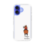 スリムプロテクションケース［ おがわじゅり×デイリー×caseplay - 鹿毛 - ホワイト ］