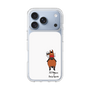 スリムプロテクションケース［ おがわじゅり×デイリー×caseplay - 鹿毛 - ホワイト ］
