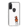 スリムプロテクションケース［ おがわじゅり×デイリー×caseplay - 鹿毛 - ホワイト ］