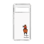スリムプロテクションケース［ おがわじゅり×デイリー×caseplay - 鹿毛 - ホワイト ］